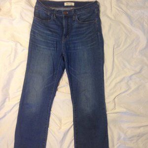 Madewell- Cali Demi-Boot Cut- Size 28